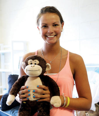 “This monkey is always on my bed, no matter where I am.” —&nbsp;Charlotte Haney, 18, New Rochelle, N.Y.